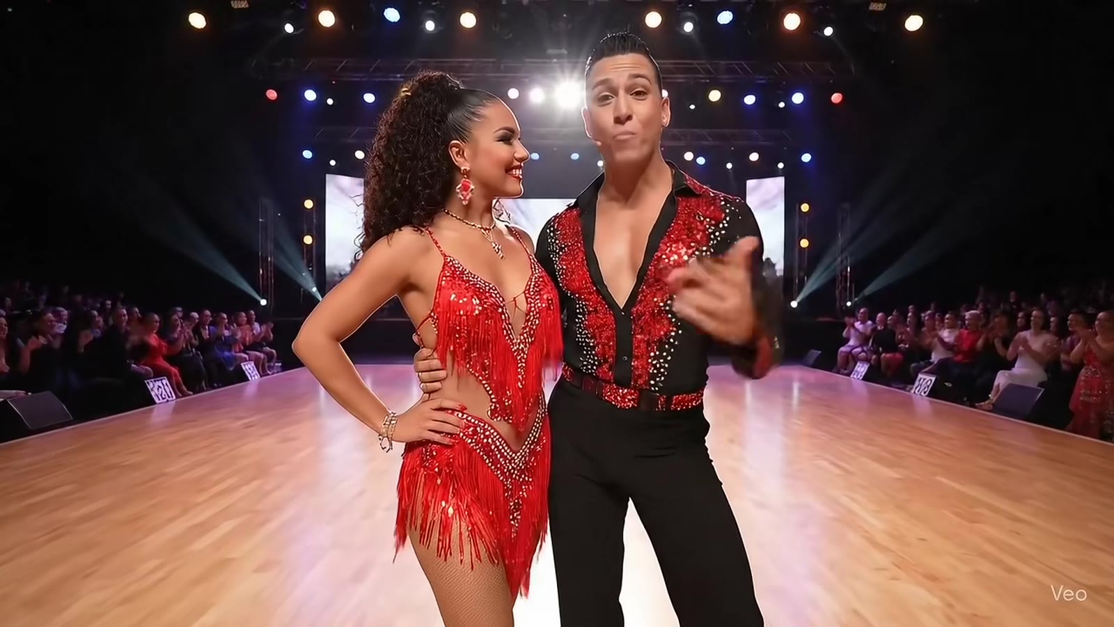 Muévete Brunch dance floor